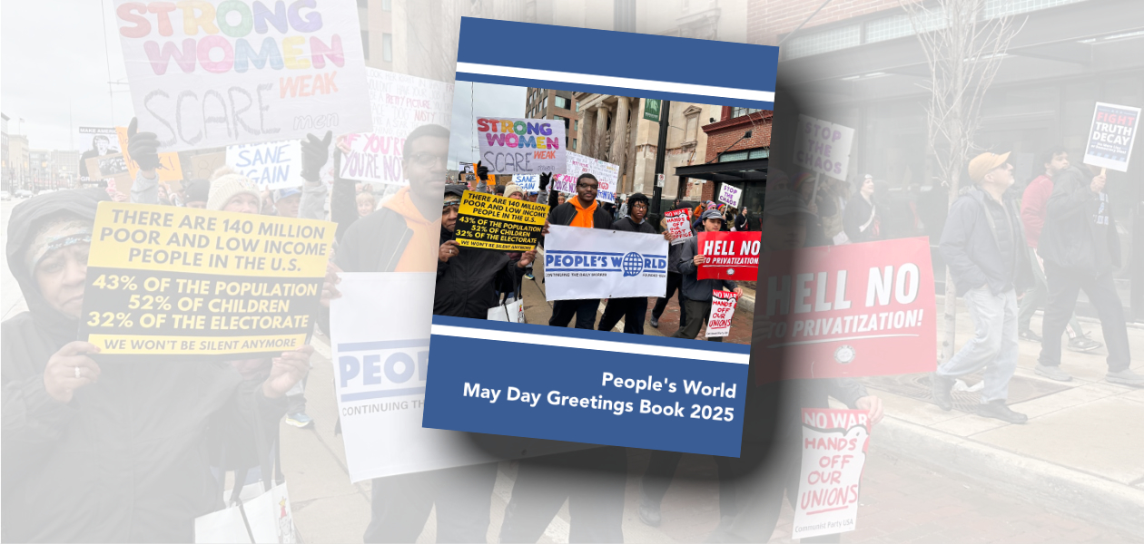 May Day Greetings Book 2025: We’re Not Going Back