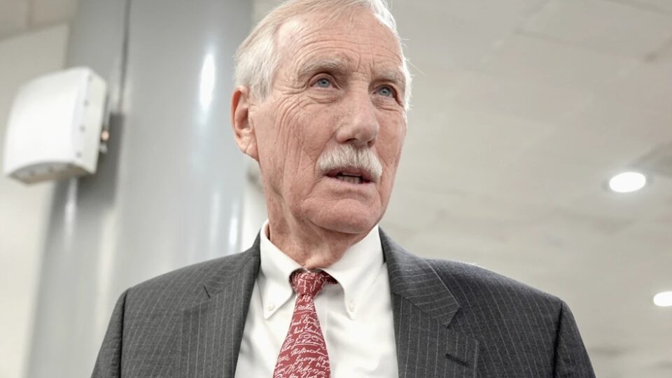 Sen. Angus King hits intelligence report for deleting climate change threat