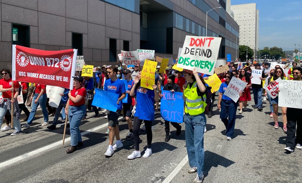 Science for the people: Unions fight Trump’s deadly research, education cuts