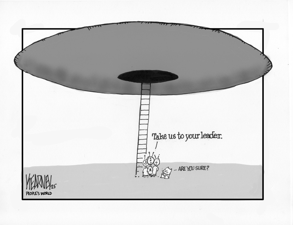 Take us to your leader
