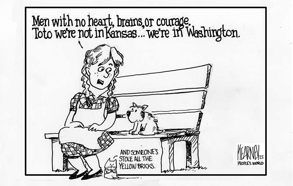 Dorothy in the land of Washington, DC