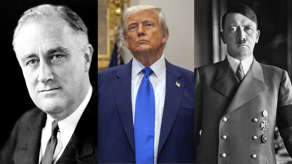 Trump, FDR, and Adolf Hitler—the first hundred days