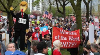 More than 250,000 turn out nationwide on May Day
