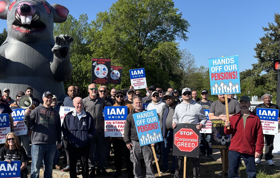 Solidarity grows as Machinists strike Pratt & Whitney