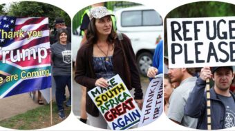 Afrikaner ‘refugee’ arrival is latest tactic in Trump’s South Africa destabilization campaign