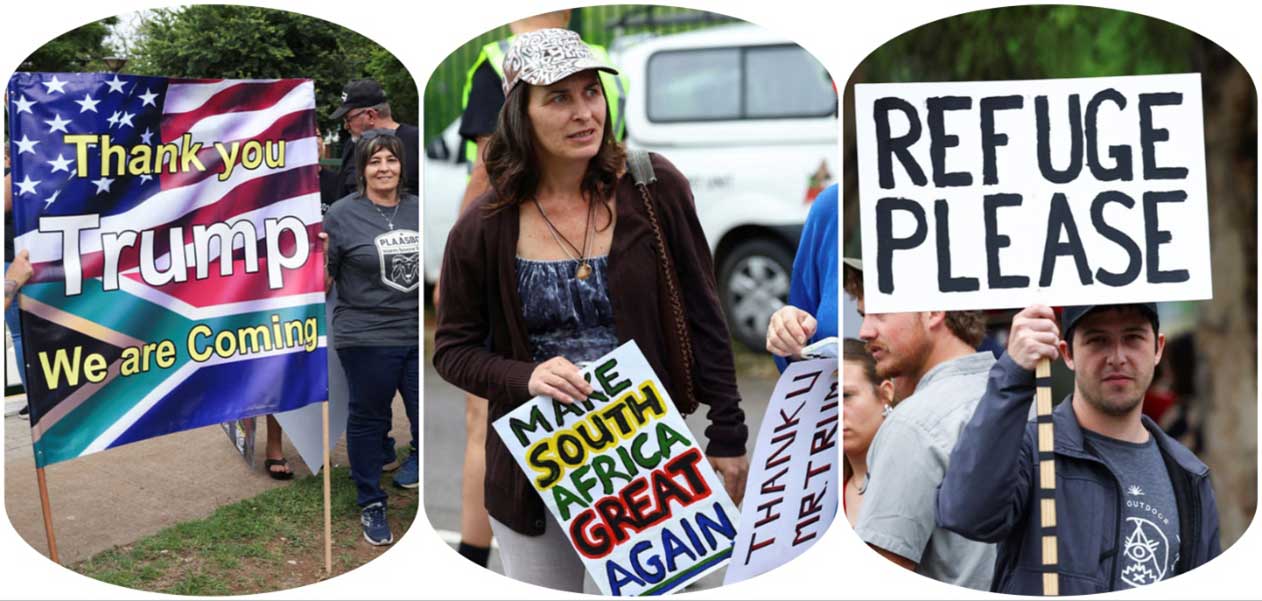 Afrikaner ‘refugee’ arrival is latest tactic in Trump’s South Africa destabilization campaign