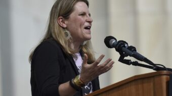 AFL-CIO’s Shuler, 100 days in, challenges Trump refusal to follow Constitution