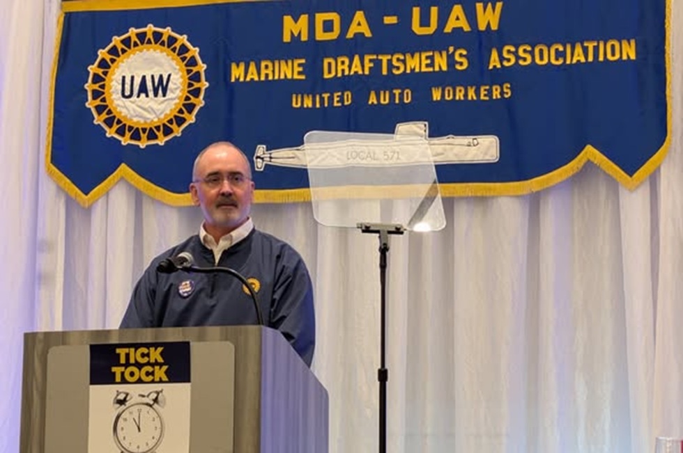 Connecticut shipbuilders prepare to strike at midnight May 18