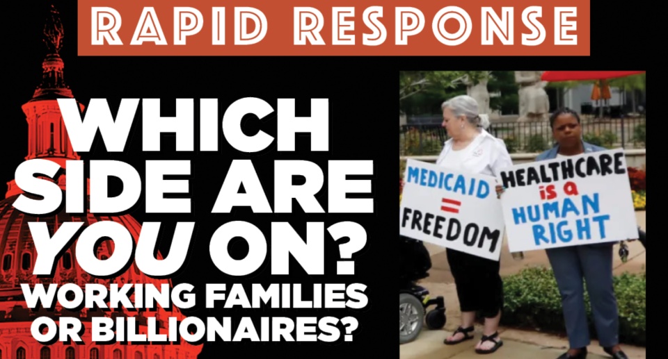 Ask Congress: Which side are you on?