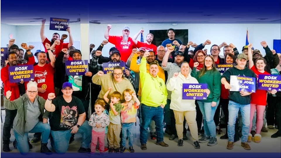 ‘Ready to have a voice’: UAW claims victory at BOSK