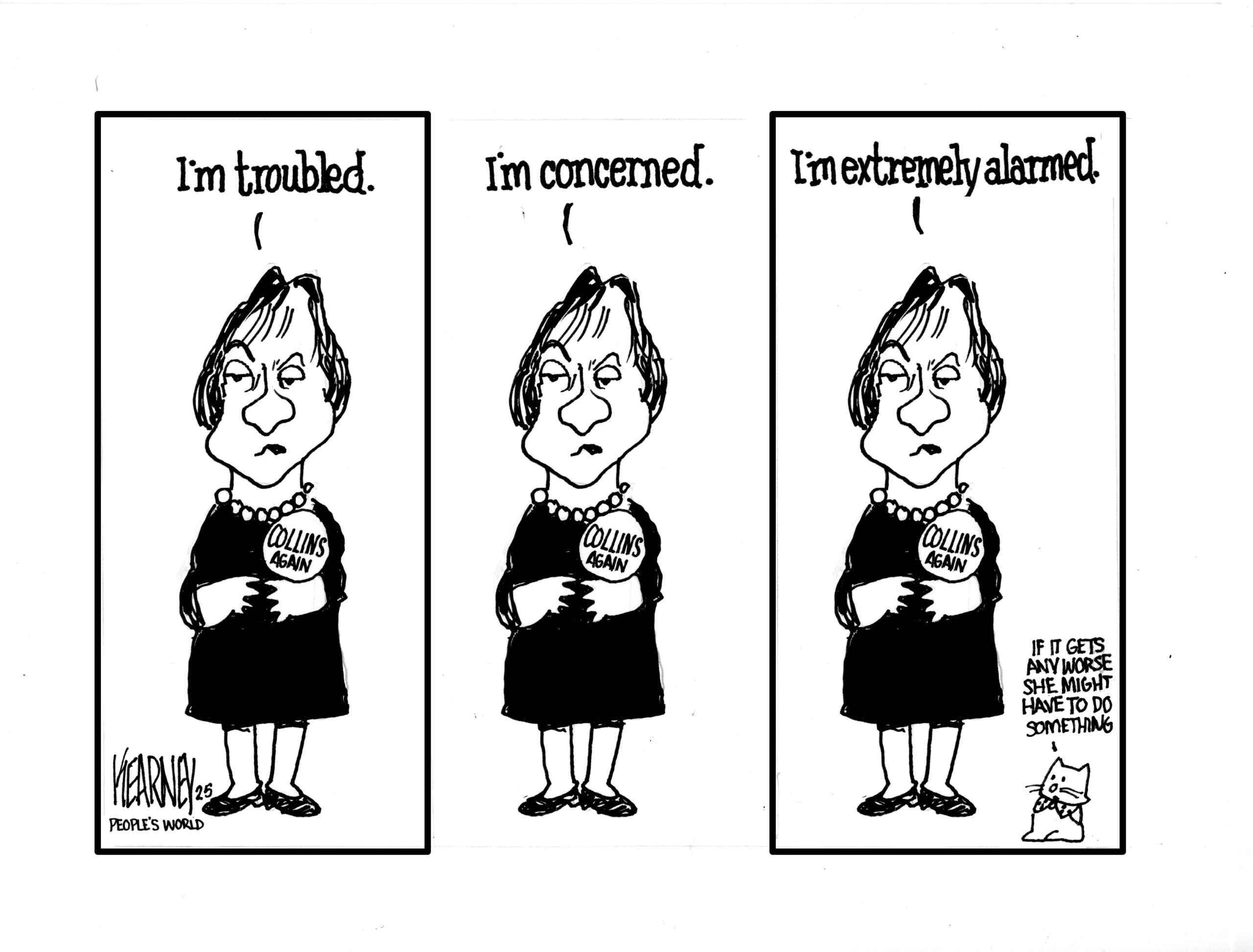 Susan Collins ‘extremely alarmed’ at Trump administration firing of CDC director