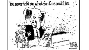 Trump and Republicans find themselves on the other side of the cancel culture wars