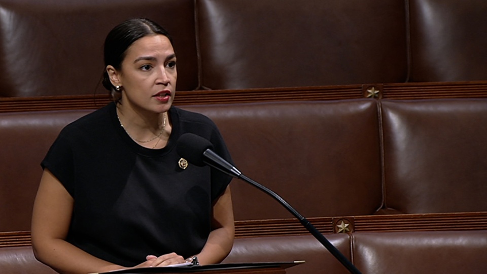 Unlike other Dems, AOC refuses to join in whitewashing of Kirk