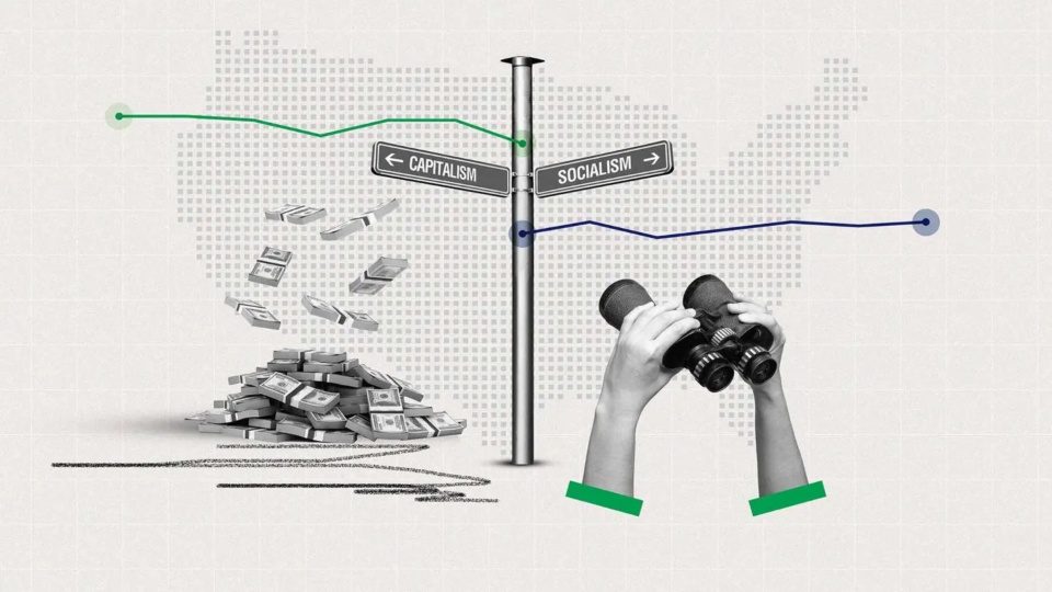 Public increasingly favors socialism over capitalism