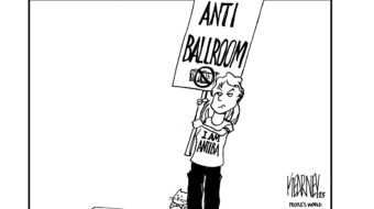 Trump’s big ballroom reflects a president out of control