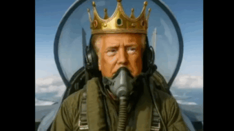 Trump’s excrement-dropping AI video shows the gutter has come to power