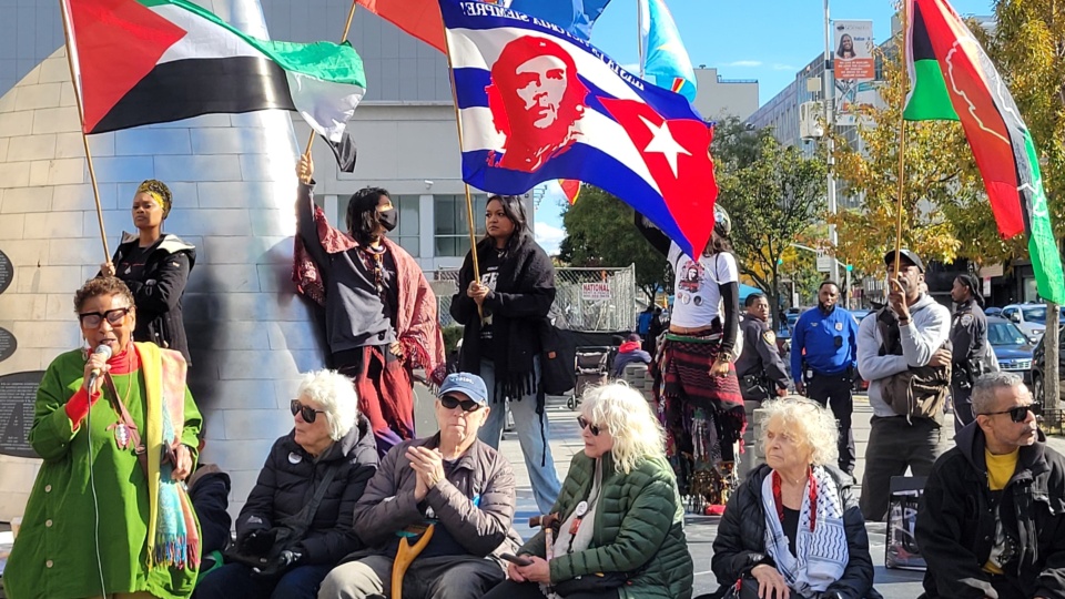 New Yorkers rally ahead of UN vote denouncing Cuba blockade