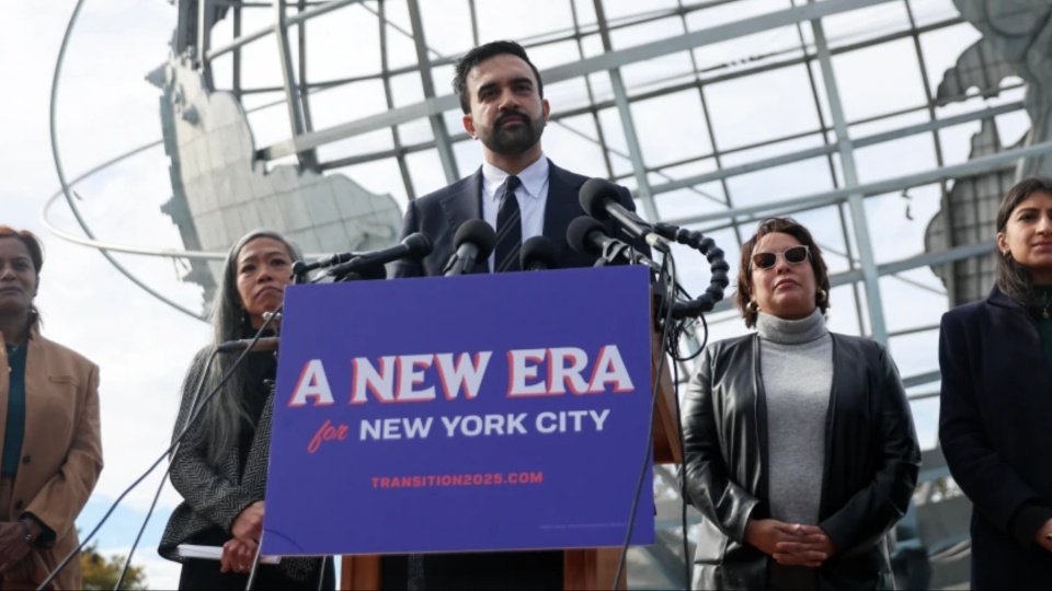 Incoming N.Y. Mayor Mamdani emphasizes fight for economic justice