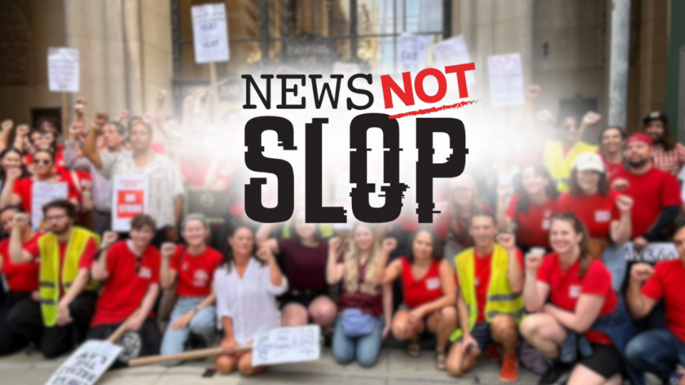 Guild launches ‘News, Not Slop’ drive