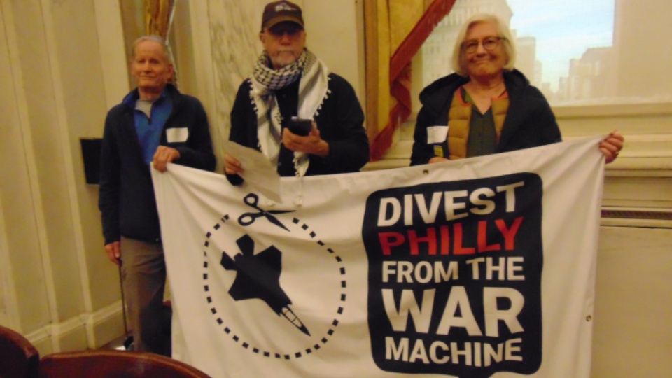 Philadelphia City Council passes resolution calling for divestment from nuclear weapons