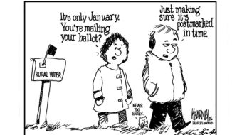 Vote early: USPS says mail-in ballots might not get postmark on same day of drop off