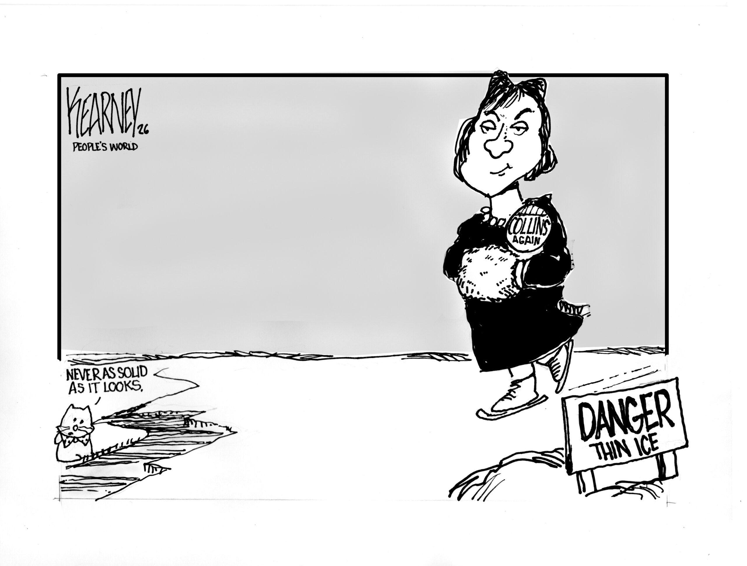 Susan Collins on thin ‘ICE’ with budget vote