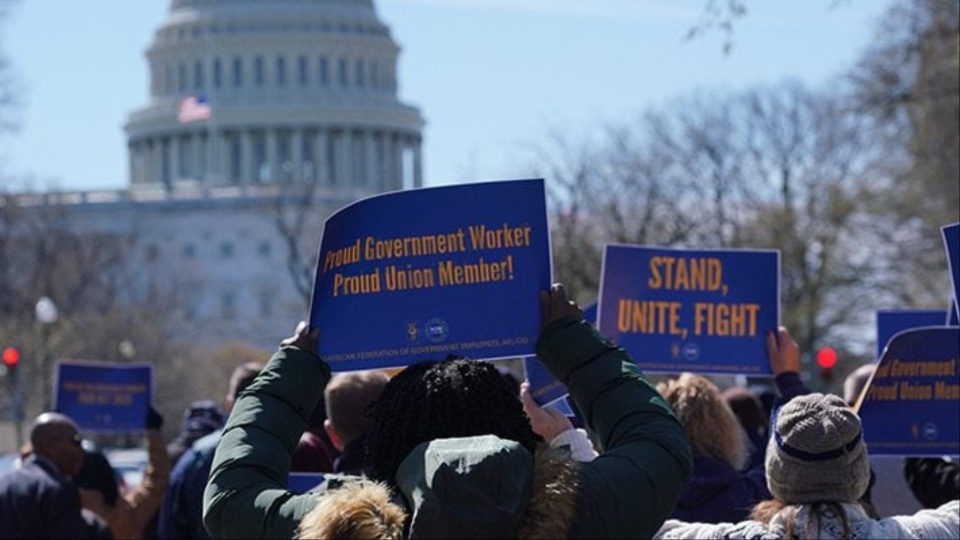 House votes to block Trump’s union-busting, but Senate fight looms