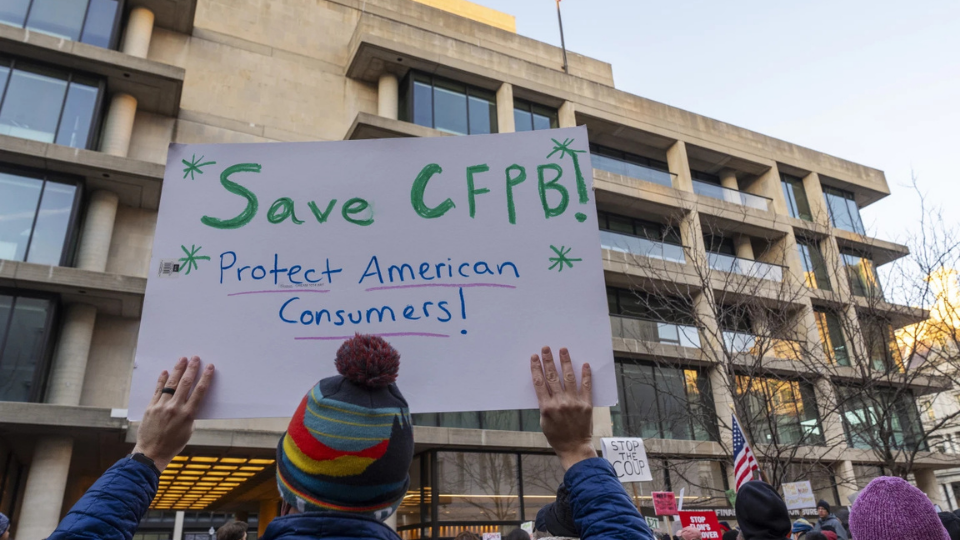 Judge blocks Trump’s attempt to defund Consumer Financial Protection Bureau