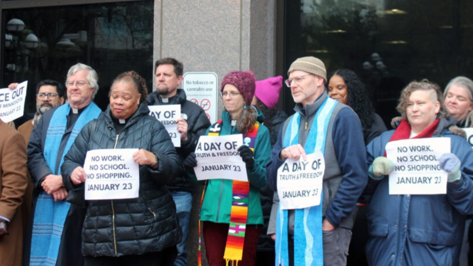 Amid ICE crackdown, a call for Minnesota shutdown Jan. 23