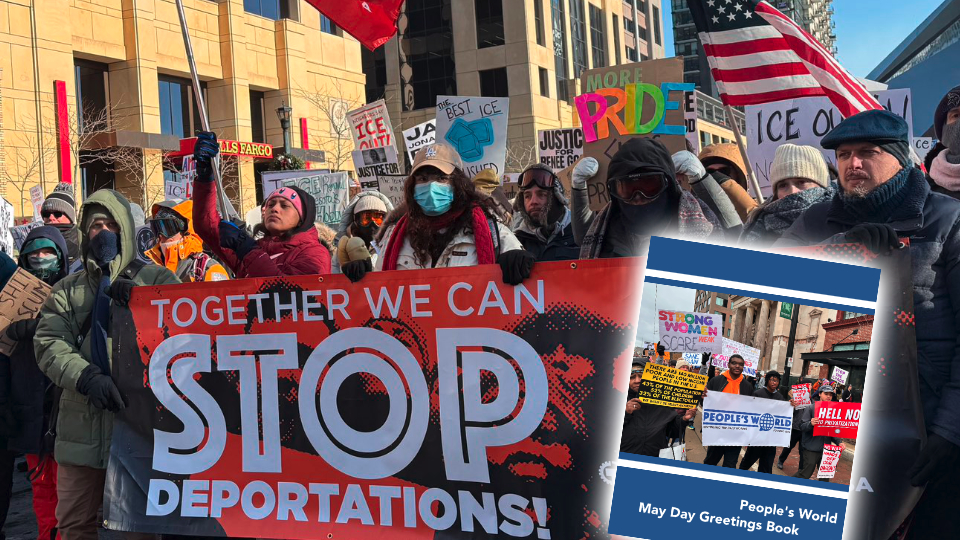 People’s World May Day Greetings Book 2026 – Reserve your ad now