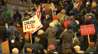 Words from Washington State: ‘No ICE terror, No murder!’