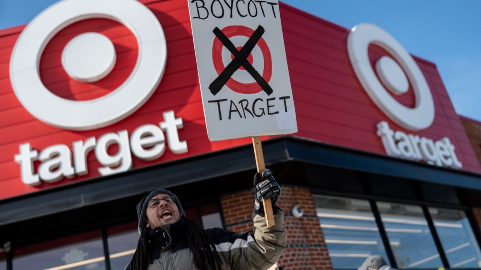 On boycott anniversary, D.C. campaign pickets every Target store in solidarity with Minnesota