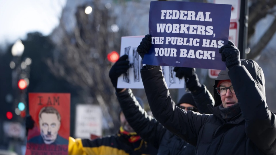 Federal worker unions vow to fight pro-Trump court ruling