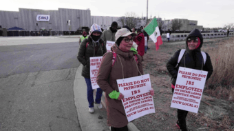 Workers walk in first meatpacking strike in 40 years