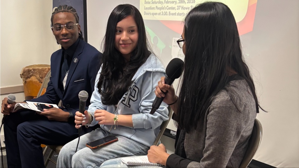 Youth voices stress unity at People’s World Connecticut Black History Month event