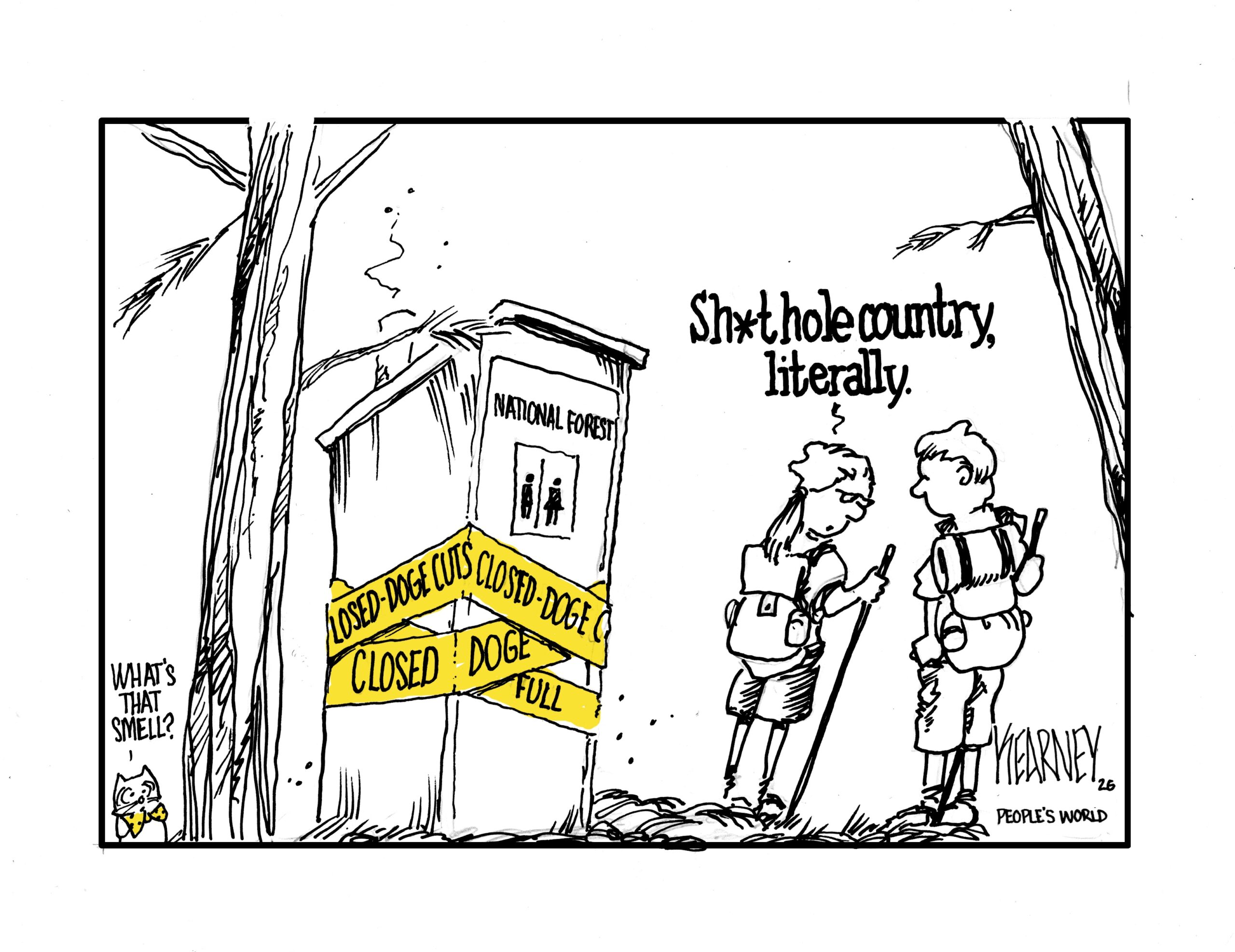 Sh*thole: Forest Service cuts will impact facility maintenance