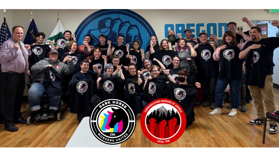 Comic book workers of the world, unite!