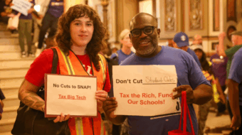 Union coalition brings ‘billionaires tax’ proposal to Illinois