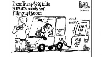 $250 Trump bill is the perfect denomination to fill your gas tank