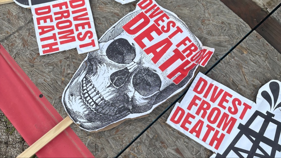 ‘Make art, not AI weapons’: Ohio unites against autonomous weapons factory
