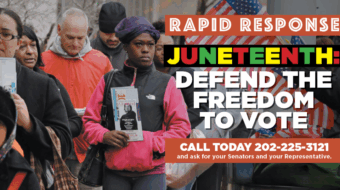 RAPID RESPONSE: Defend the freedom to vote!