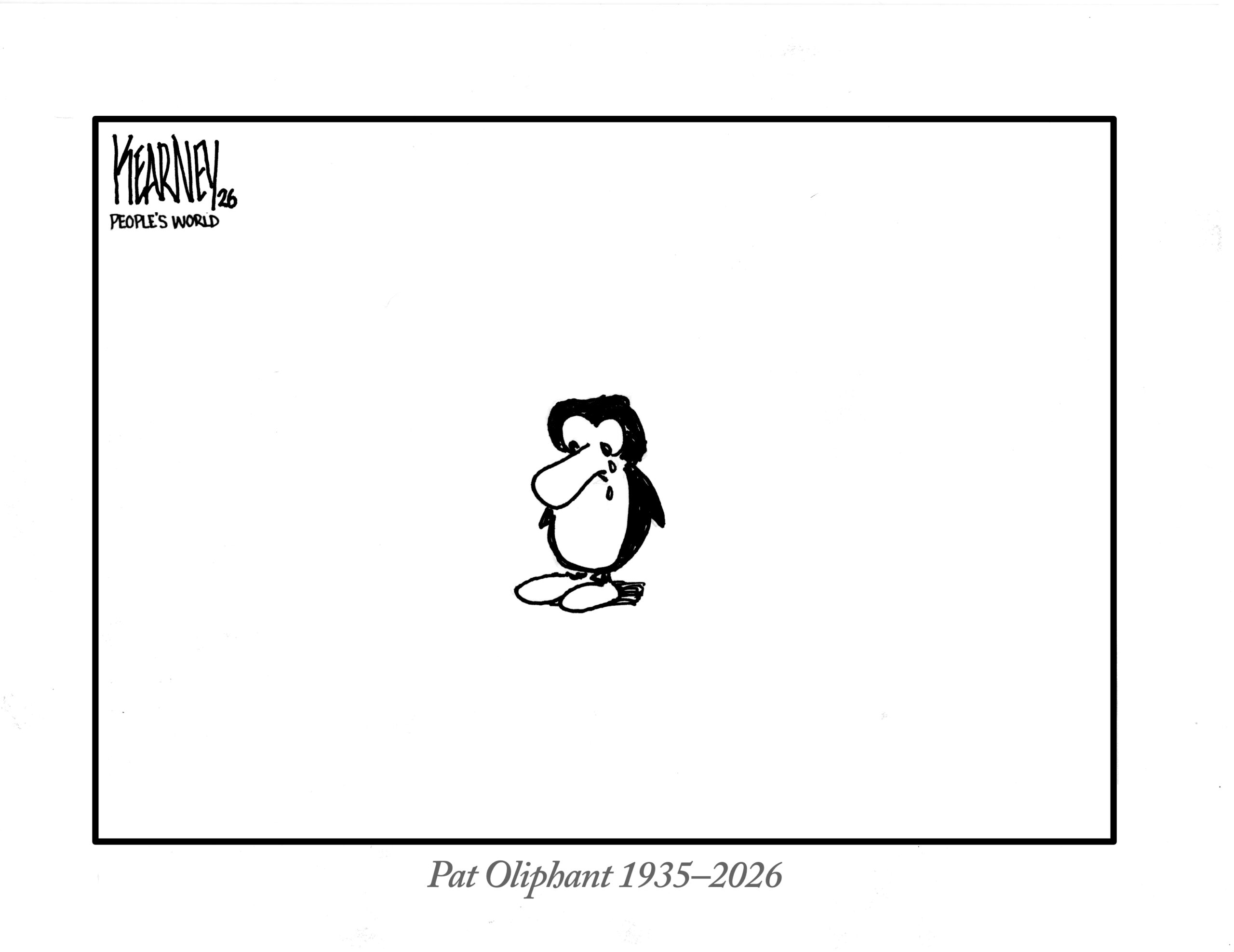 Pat Oliphant, prizewinning giant of political cartooning, dies at 90