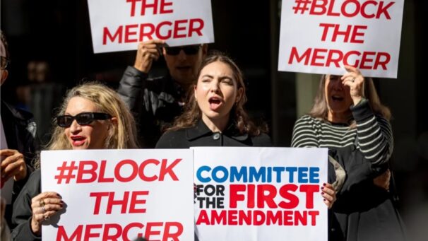 Unions and states sue to block Paramount-Warner Bros. megamerger