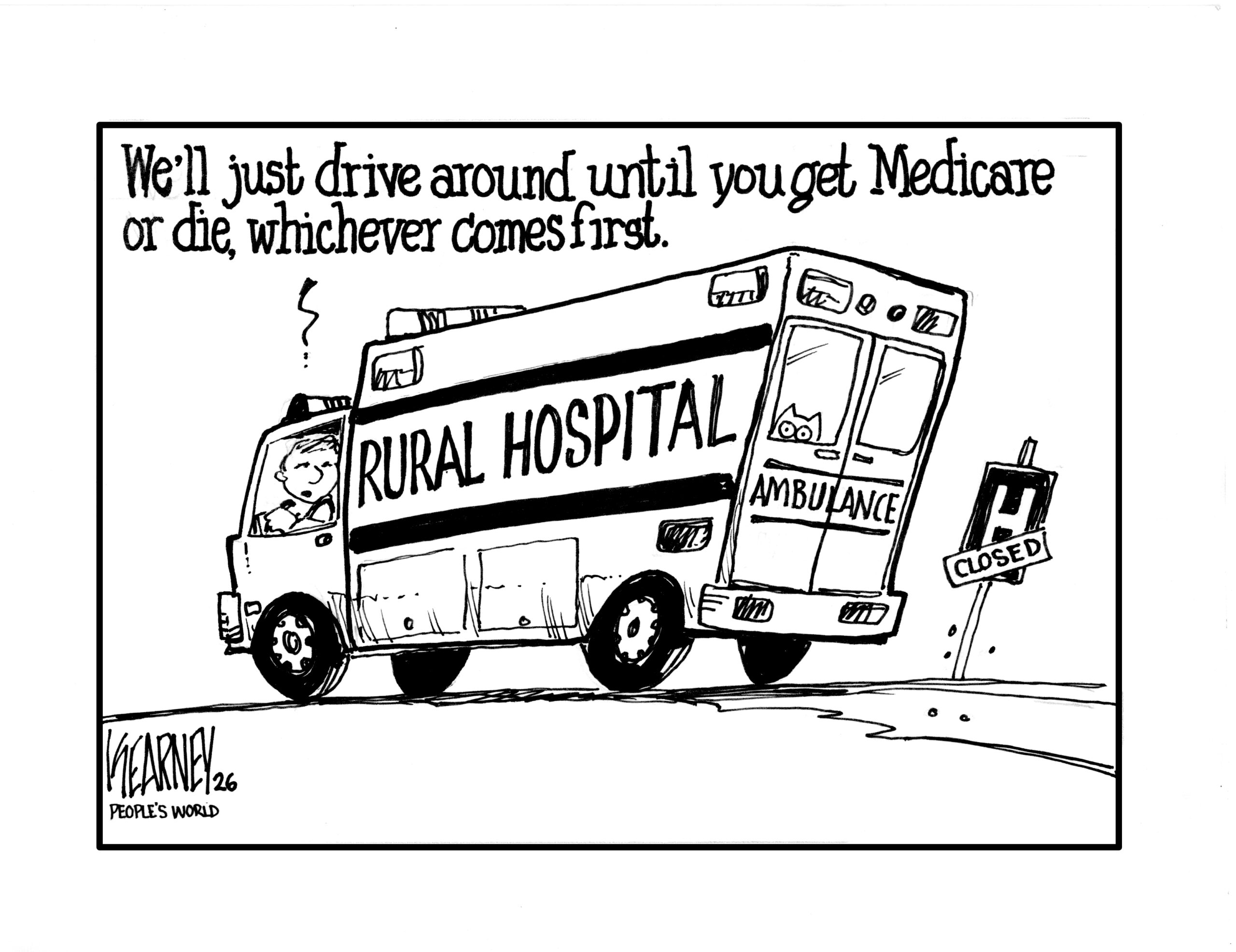 As rural hospitals disappear, nurses say Medicare for All is only hope