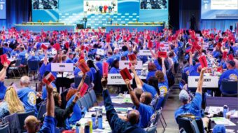 Postal Workers convention opening resembles revival meeting