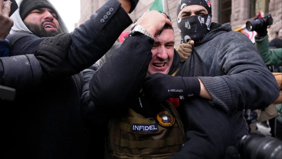 White supremacist Jake Lang evades felony charge after Minneapolis riot