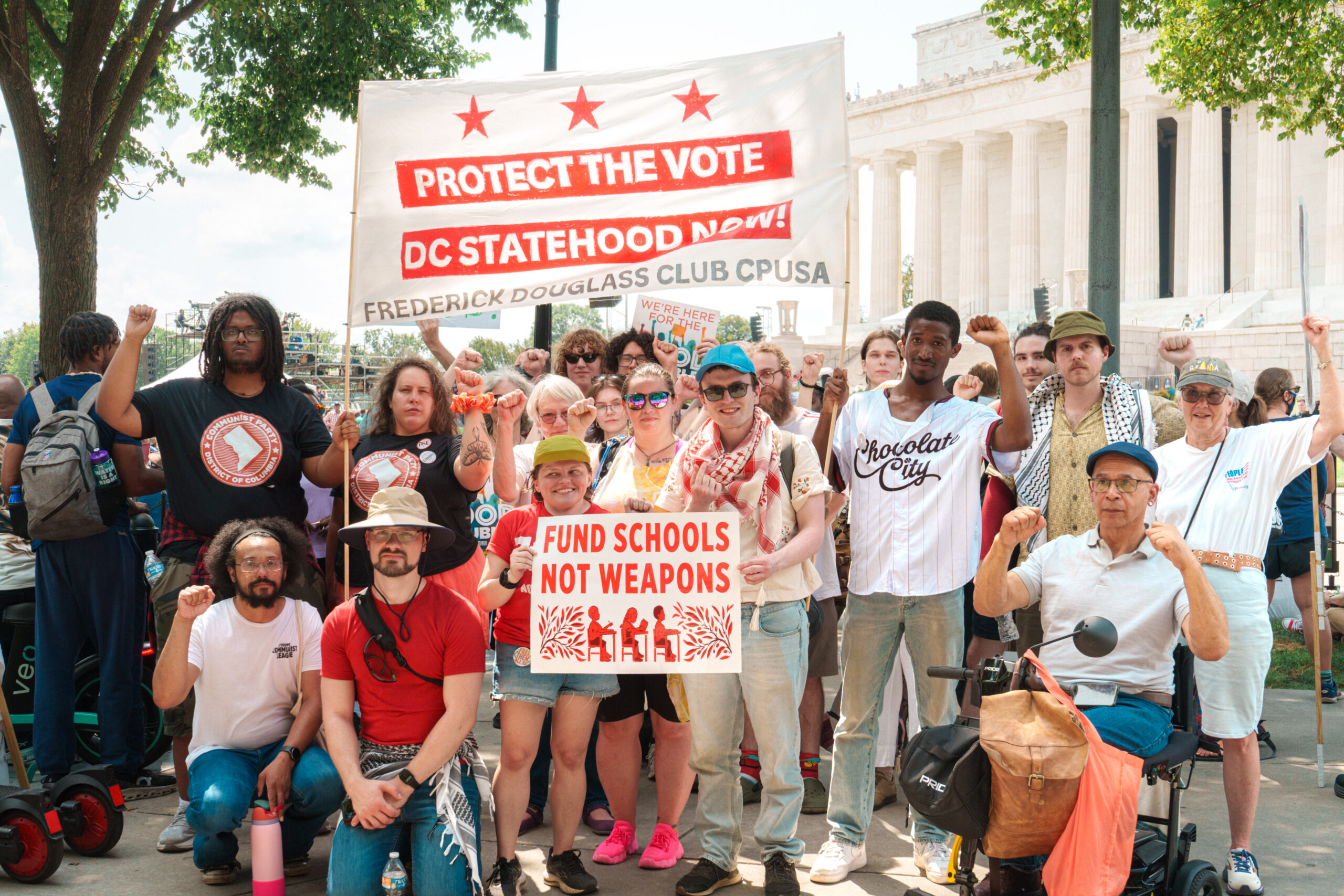 March on Washington links voting rights and economic justice
