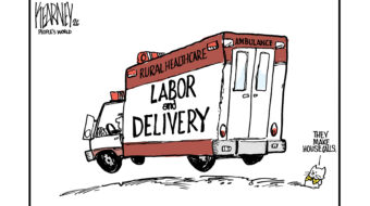 Babies are being born ambulances after closure of rural labor units