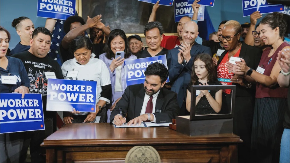 Mamdani opens Mayor’s Office of Worker Power