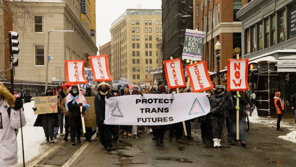 Massachusetts trans activists ‘Act Up! Fight Back!’ against health care attacks